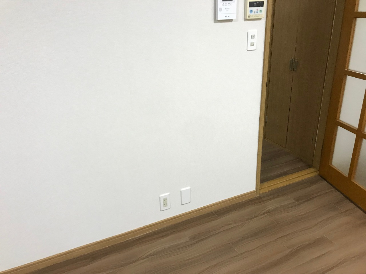 クロス張替え、クッションフロア張替え　高崎市現場より