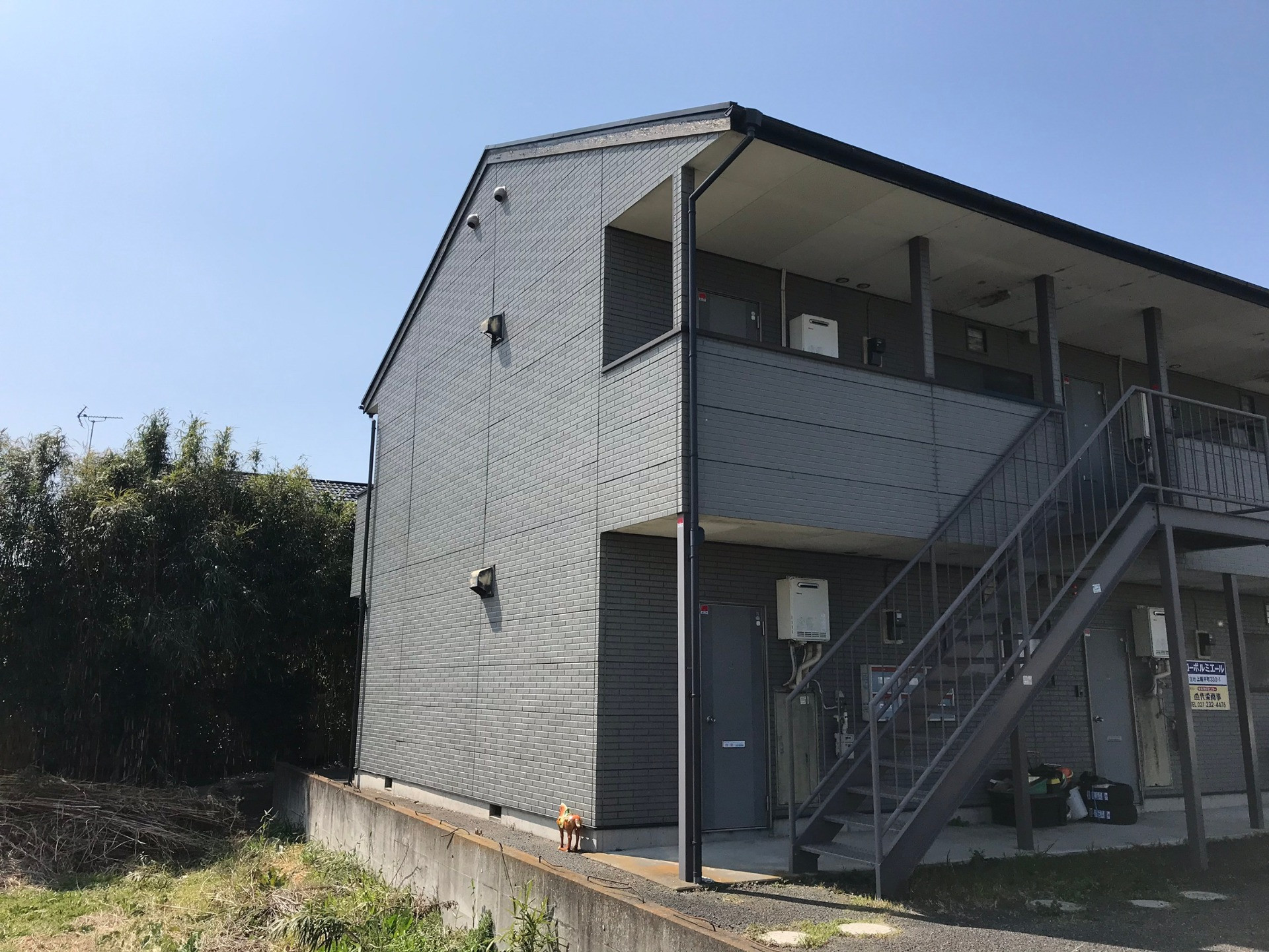 外壁水漏れ現場　確認