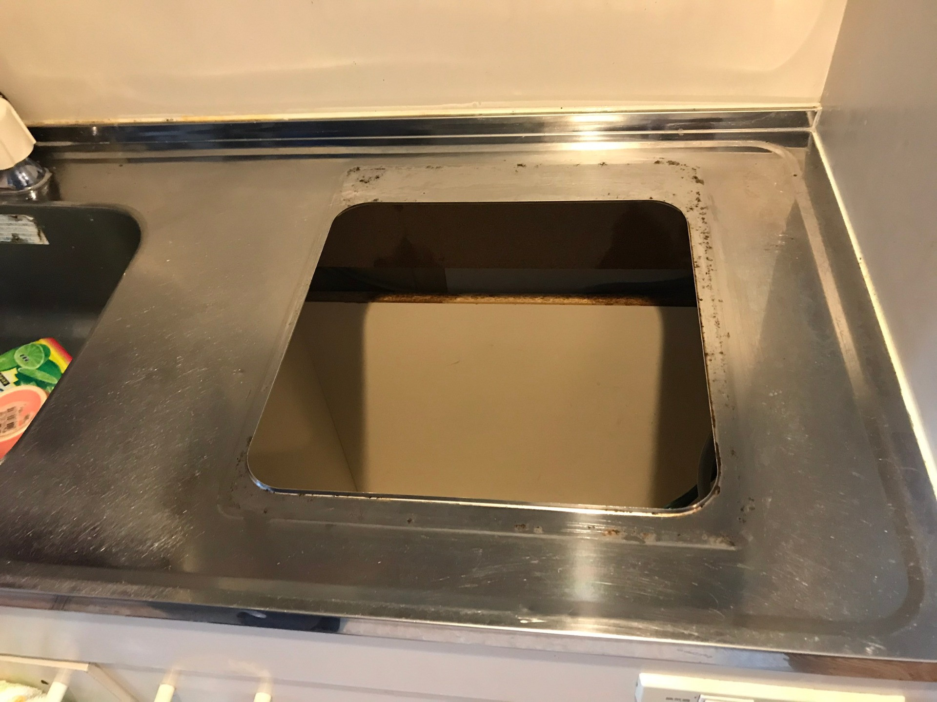 リフォーム　高崎　床開口　クッションフロア張替え