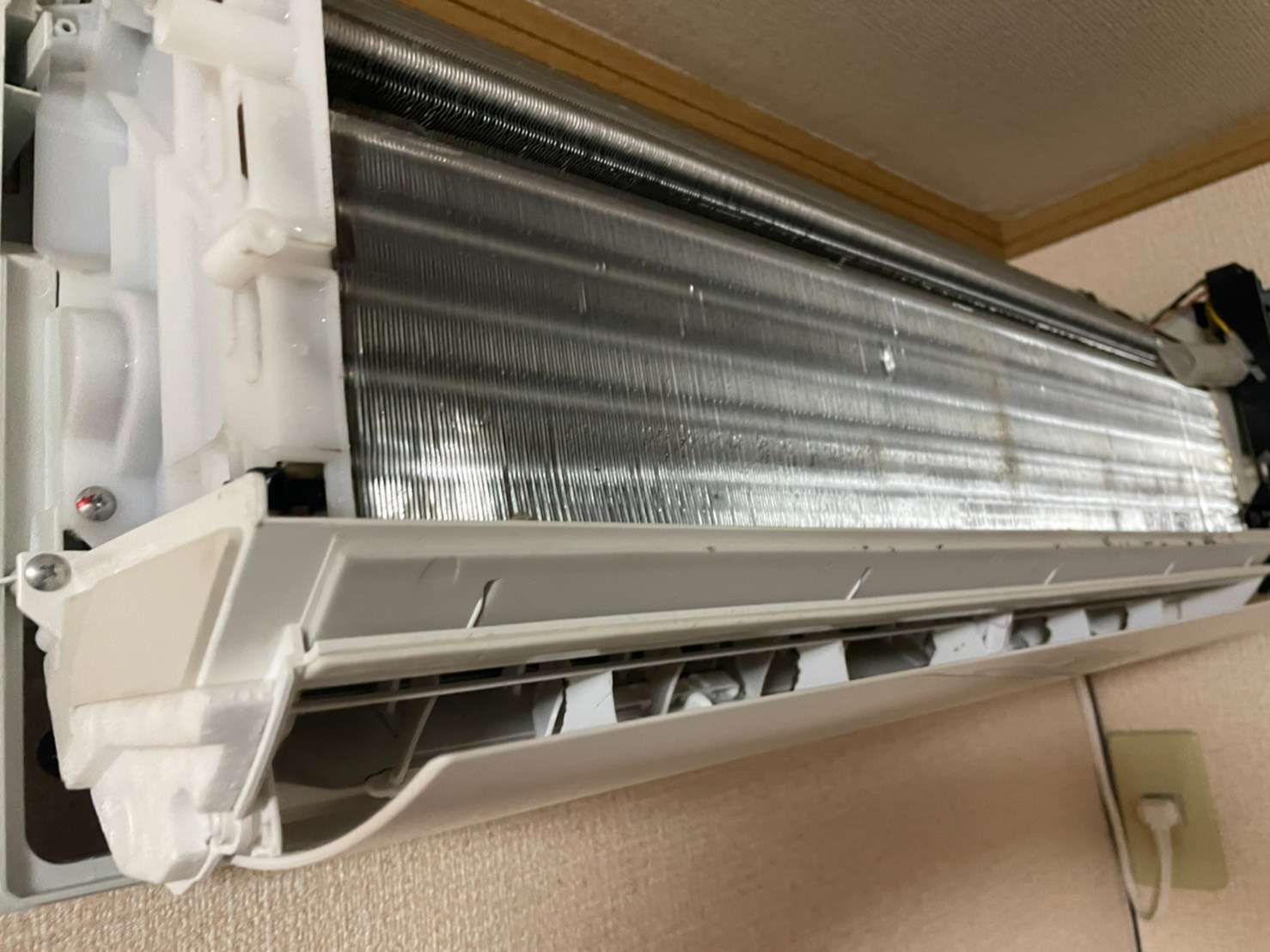 高崎　リフォーム　エアコン水漏れ工事