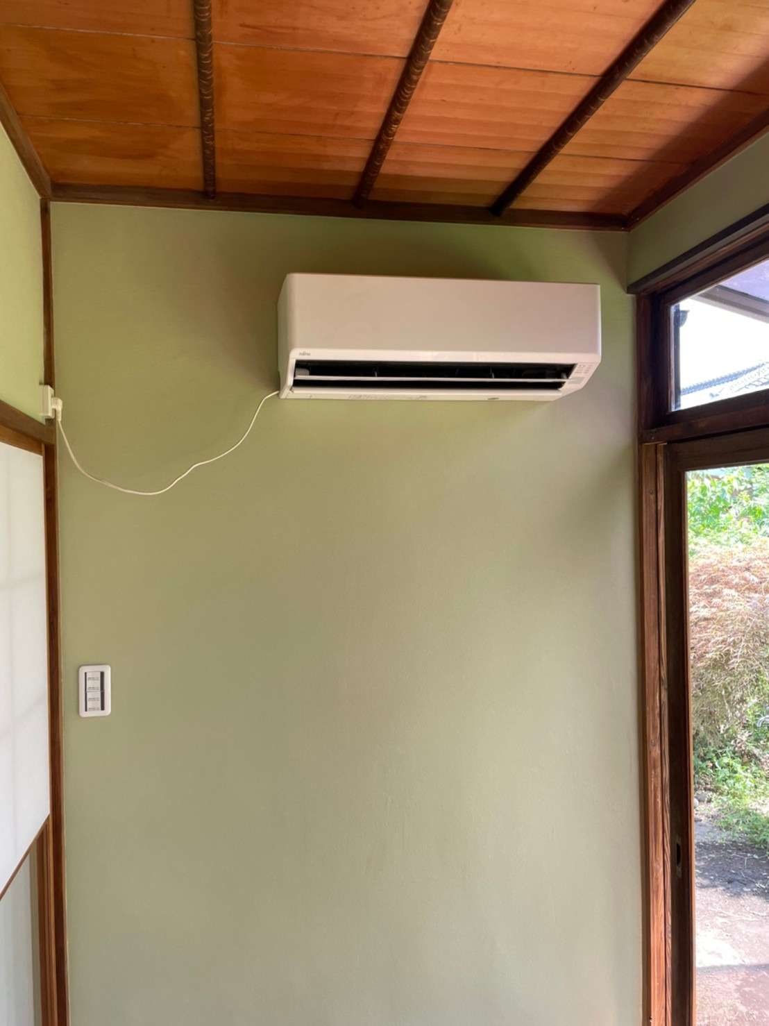 高崎　リフォーム　エアコン取付工事