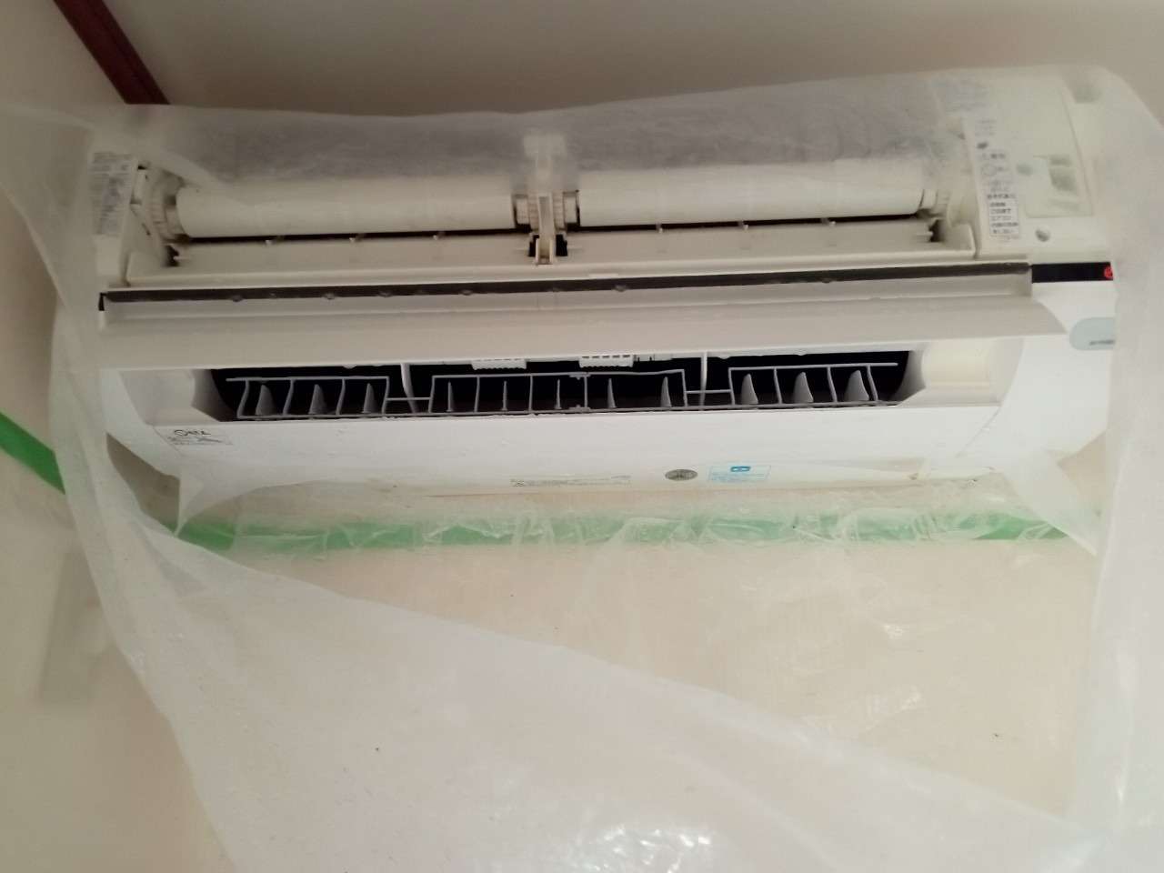 高崎　エアコン洗浄 高圧洗浄